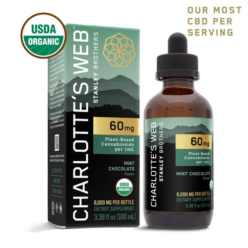 CharlottesWeb CBD OIL: 60MG CBD/1ML