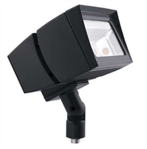 RAB FFLED39 39W Arm Mount LED Floodlight, No Photocell, 5000K (Cool), 4596 Lumens, 65 CRI, 7H x 6V Beam Distribution, Standard Operation, Bronze Finish