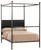 Forest Hill Canopy Iron Bed