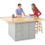 Demco  DIVERSIFIED SPACES™ 4-Station Workbench