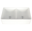 Fireclay Farmhouse White Double Bowl 5050 - 3220