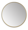 Bethany Collection 30" Gold Round Mirror