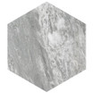 Bailey Marble Look Porcelain Hex 