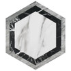Bailey Marble Look Porcelain Hex 