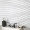 Hali Hexagon 1" Porcelain Mosaic