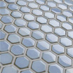 Hali Hexagon 1" Porcelain Mosaic
