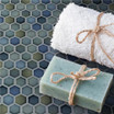 Hali Hexagon 1" Porcelain Mosaic