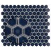 Hali Hexagon 1" Porcelain Mosaic