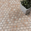 Hali Hexagon 1" Porcelain Mosaic