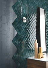 Lacie Metallic Brick - Green Lux
