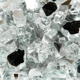Rhinestone Fire Glass