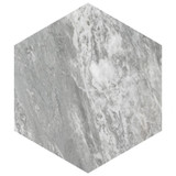 Bailey Marble Look Porcelain Hex 