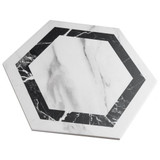 Bailey Marble Look Porcelain Hex 
