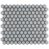 Hali Hexagon 1" Porcelain Mosaic