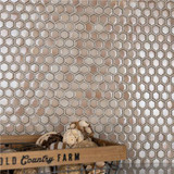 Hali Hexagon 1" Porcelain Mosaic