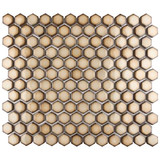 Hali Hexagon 1" Porcelain Mosaic