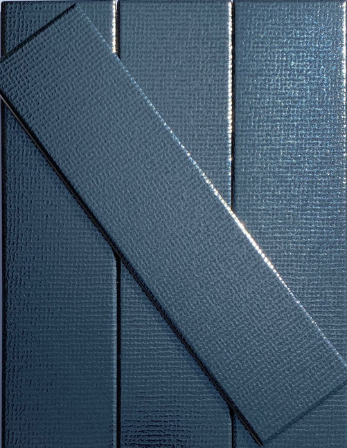 Clayton 3x12 - Silver Textured