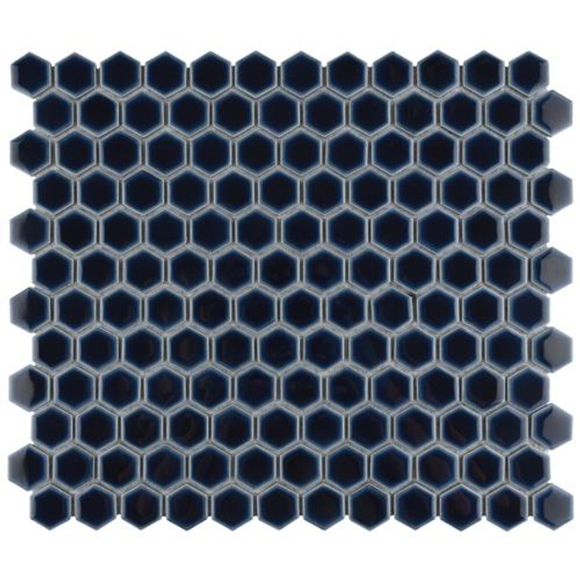 Hali Hexagon 1" Porcelain Mosaic