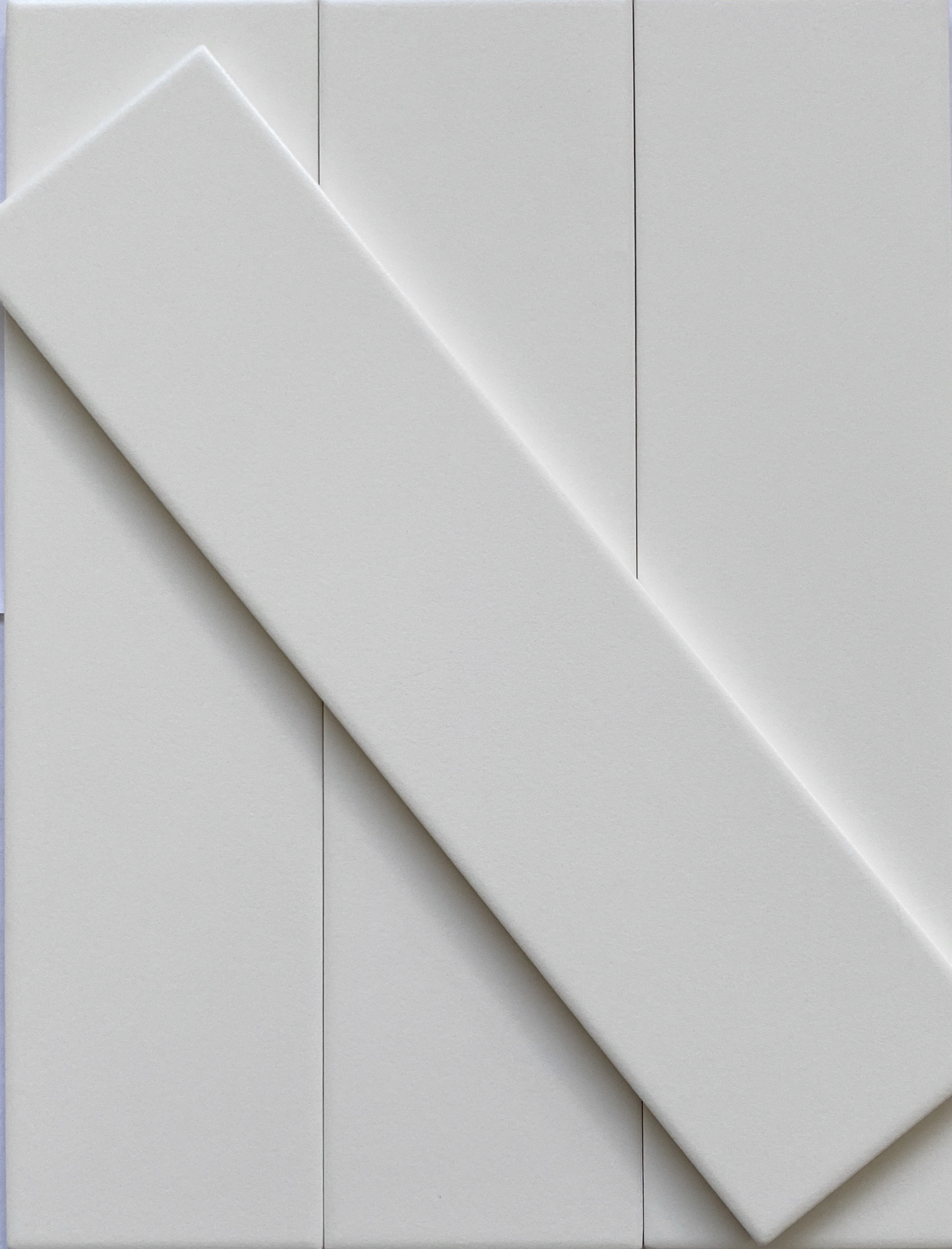 Clayton 3x12 Snow Matte White Ceramic Tile