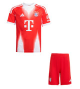 25/26  Bayern Home Kids Kit with free name and number