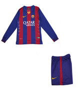 14/15 Retro Barcelona Long Sleeve Home Kids