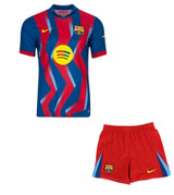25/26  Barcelona Fourth  Kids Kit with free name and number