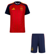 2026 Spain Home 2 Stars  Kids Kit with free name and number