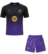 26/27  Barcelon Away Kids Kit with free name and number