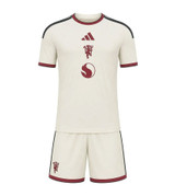 26/27  Man United Third Kids Kit with free name and number