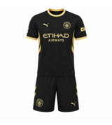 26/27 Man City Away Kids Kit with free name and number