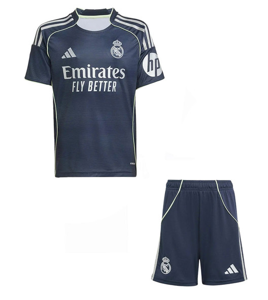 25/26  Real Madrid Away Kids Kit with free name and number