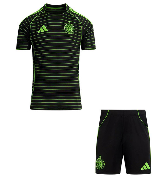 25/26 Celtic Away Kids Kit with free name and number