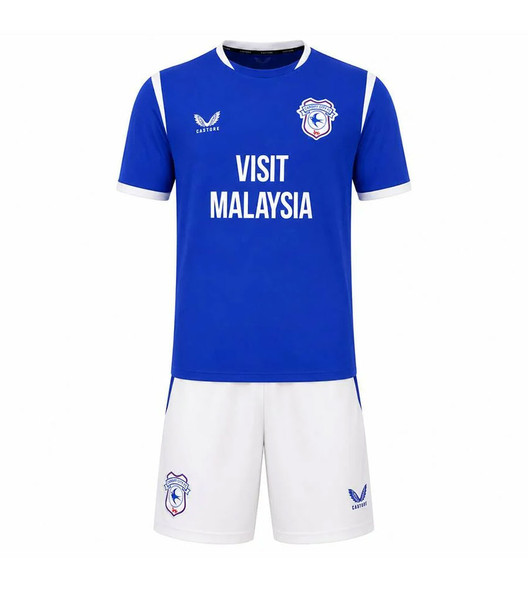 26/27  Cardiff Home Kids Kit with free name and number