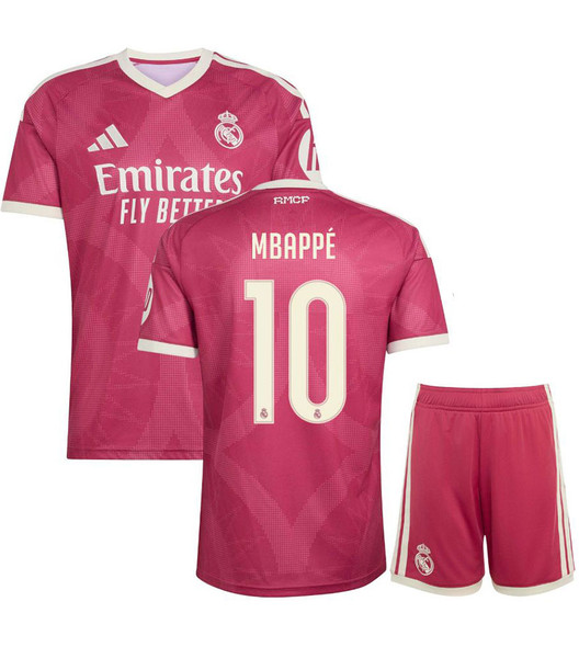 26/27 Mbappe Madrid Third Kids Kit