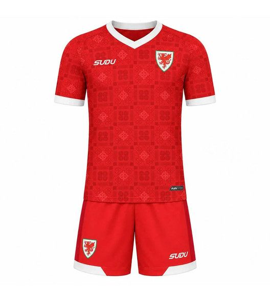 26/27 Wales Home Kids Kit with free name and number