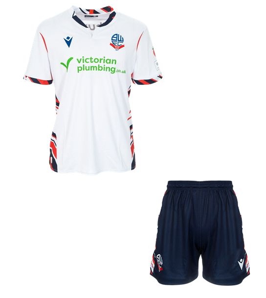 25/26 Bolton Home Kids Kit with free name and number