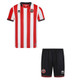 25/26 Sheffield Utd Home Kids Kit with free name and number