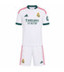 26.27  Real Madrid Home Kids Kit with free name and number