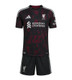 26.27  Liverpool Third Kids Kit with free name and number