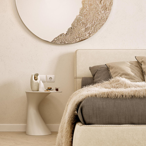 The White Modern Table