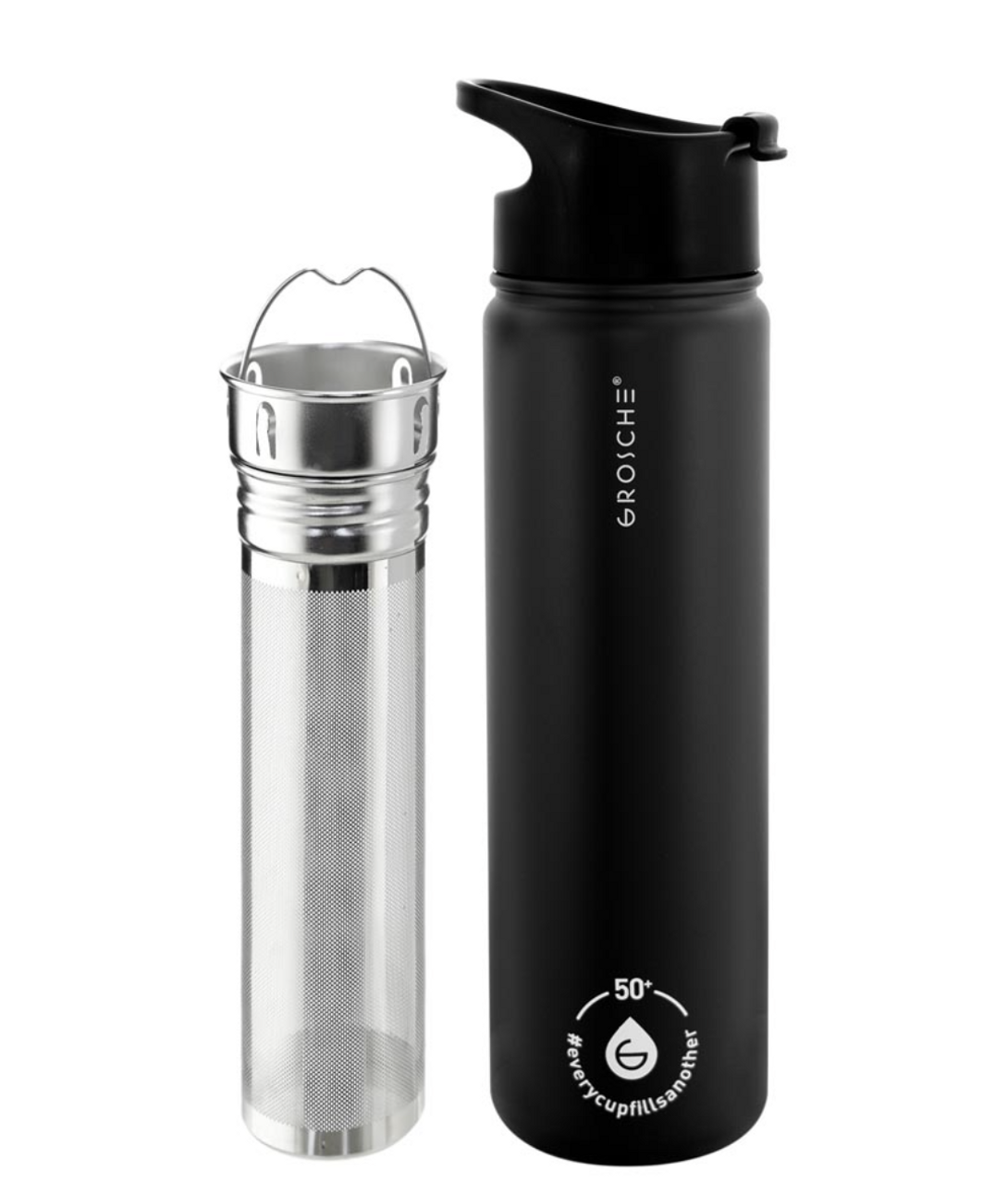 CBD Infused Tea Tea Infuser Bottle BPA free Plastic CBD Oil