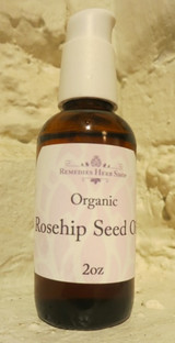 Organic Rosehip Seed Oil - 2 oz.