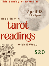 Drop-In Mini TAROT READINGS - Sunday, April 12th
