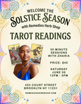 Spring Season Tarot Readings w/ Zharia - Saturday, June 6th