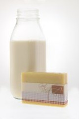 Alegna hand made goat milk soap scent free