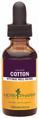 Herb Pharm Cotton Root Bark - 1oz