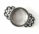 Empress tea strainer