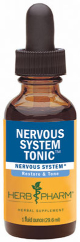 Herb Pharm Nervous System tonic - 1oz