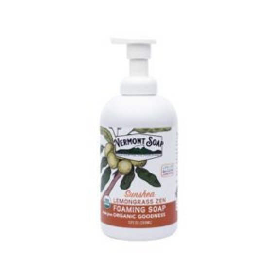 Vermont Soap Foaming Hand Soap Lemongrass Zen - 12oz