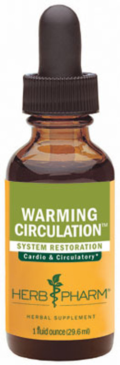 Herb Pharm Warming Circulation tonic - 1oz